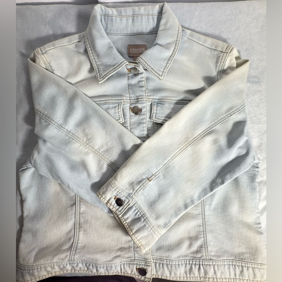 Chico's Dark Blue Skinny Jeans - Picture 8 of 8